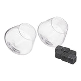 Set 2 whisky gob cu pietre - Secret de Gourmet
