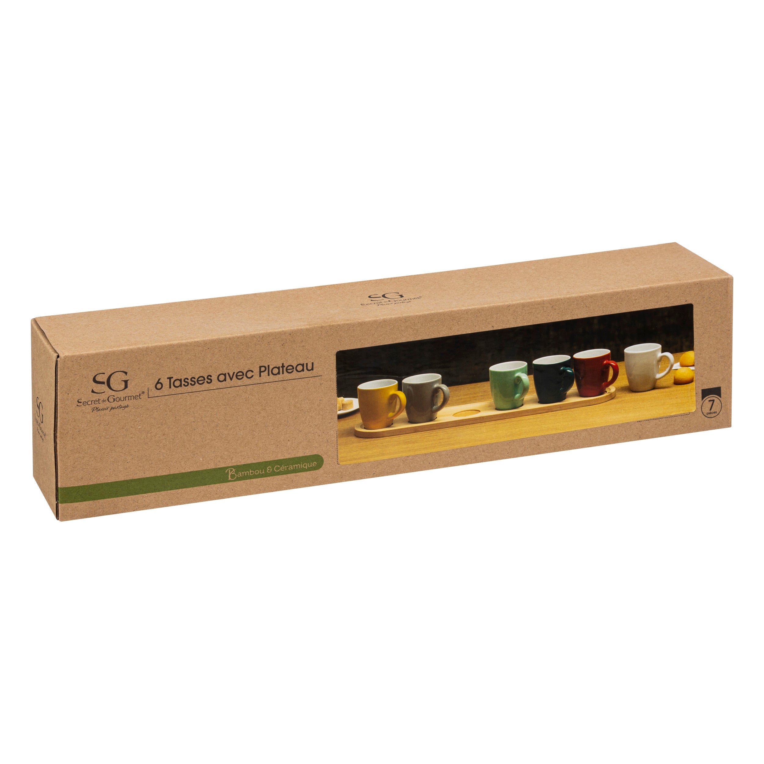 Set 6 cesti esp colorama 9 cl - Secret de Gourmet