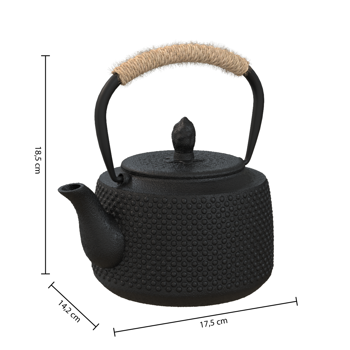 Tacam, Flora ceainic fonta neagra 1 l - Secret de Gourmet
