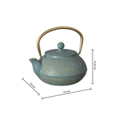 Tacam, jade ceainic fonta 80 cl - Secret de Gourmet
