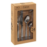Set 24 piese tacamuri inox carya - Secret de Gourmet