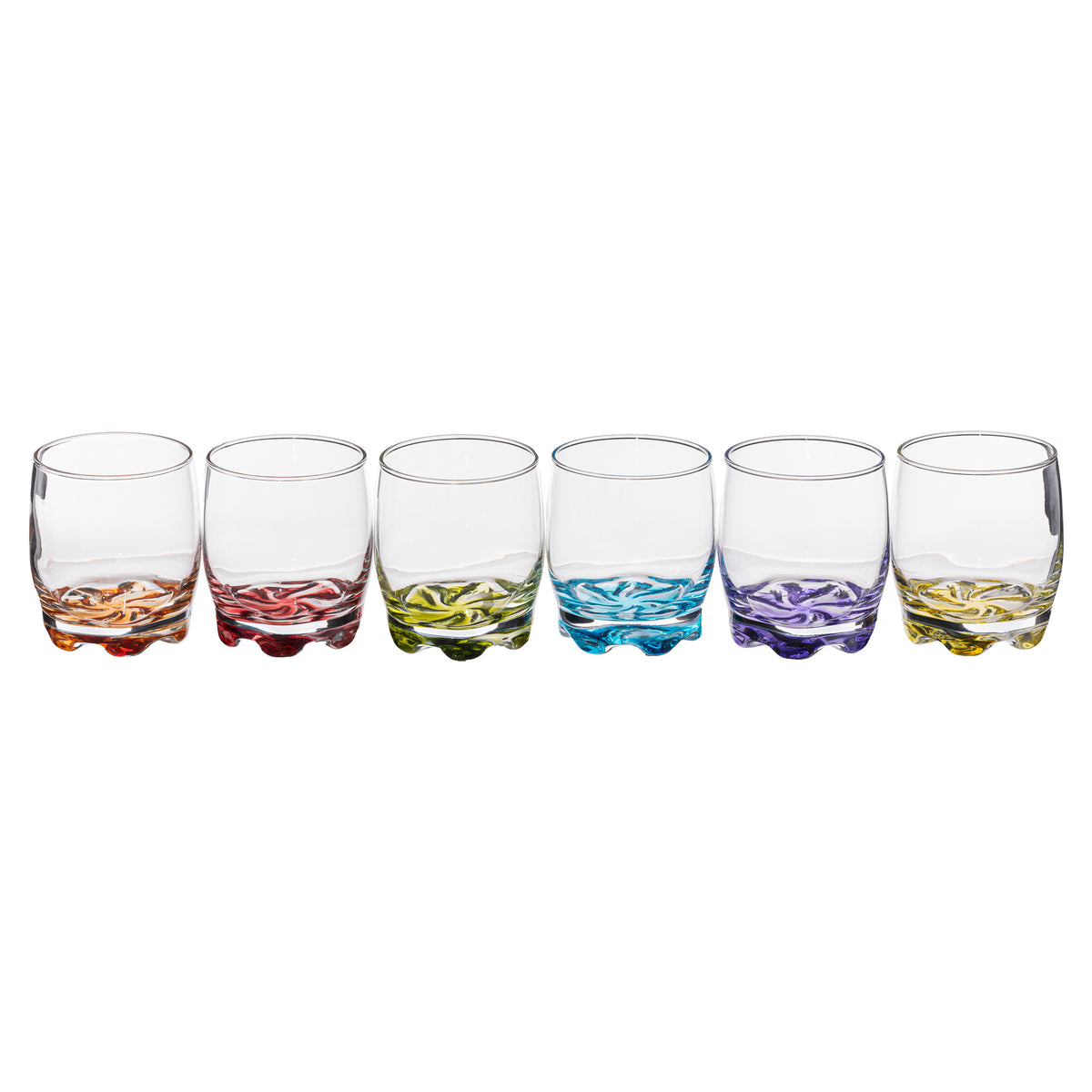 Set pahare jos set 6 tin eau color31 - Secret de Gourmet