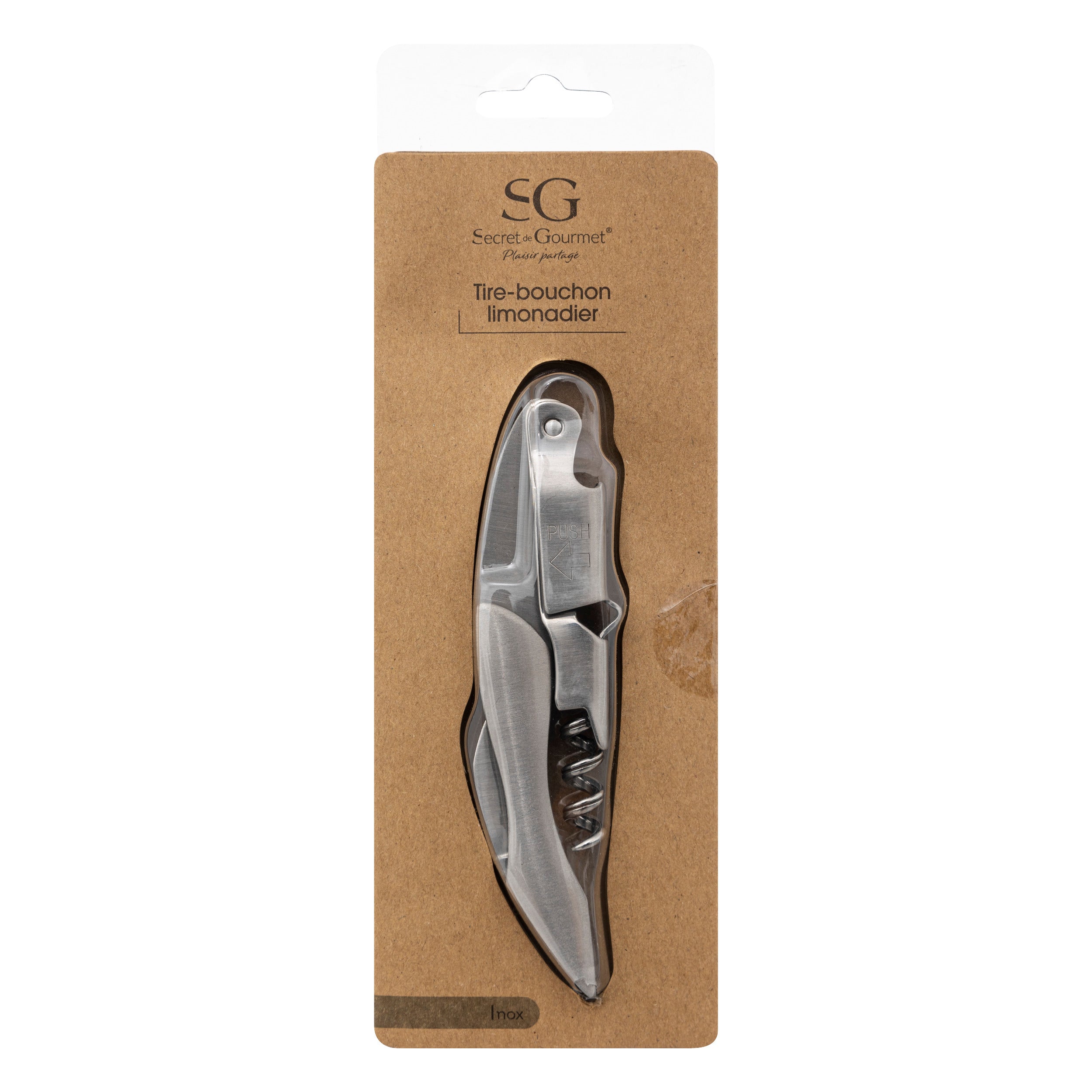 Tacam, desfacator sticle inox - Secret de Gourmet