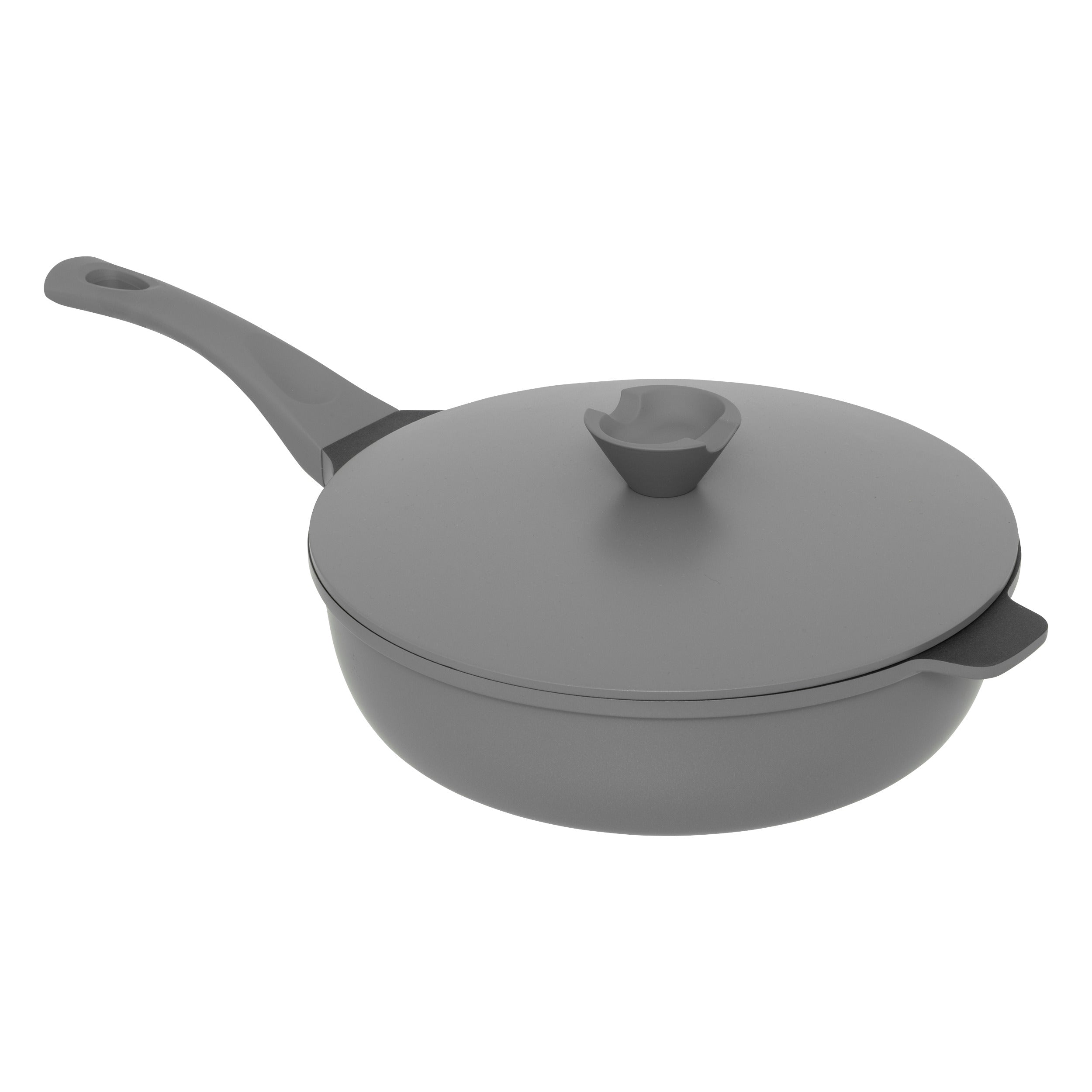 Tigaie adanca alu turnat 28 cm gri - Five