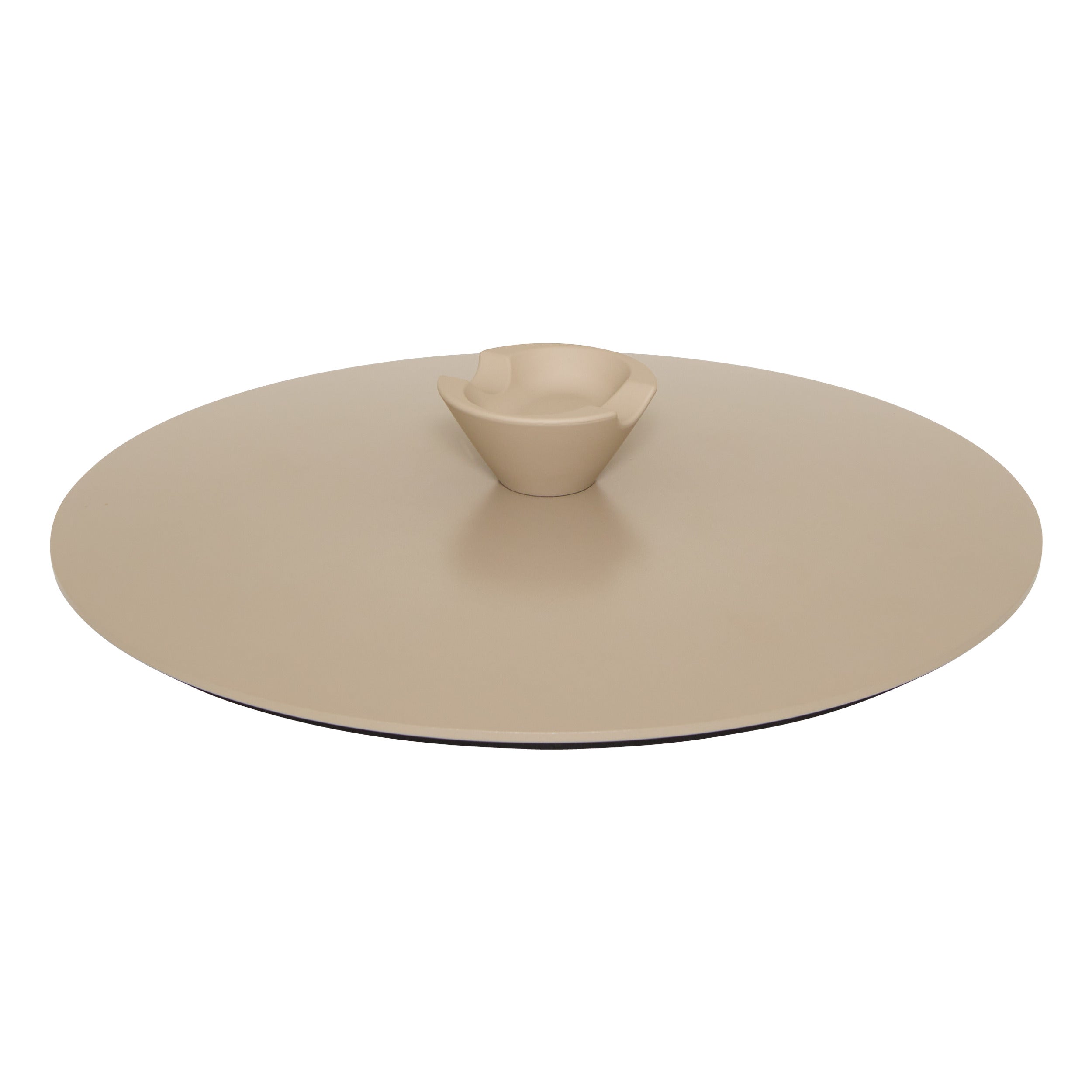 Cast alu 28 cm deep pan taupe - Five