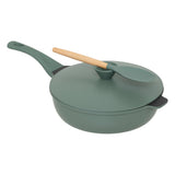 Tigaie adanca alu turnat 28 cm verde - Five