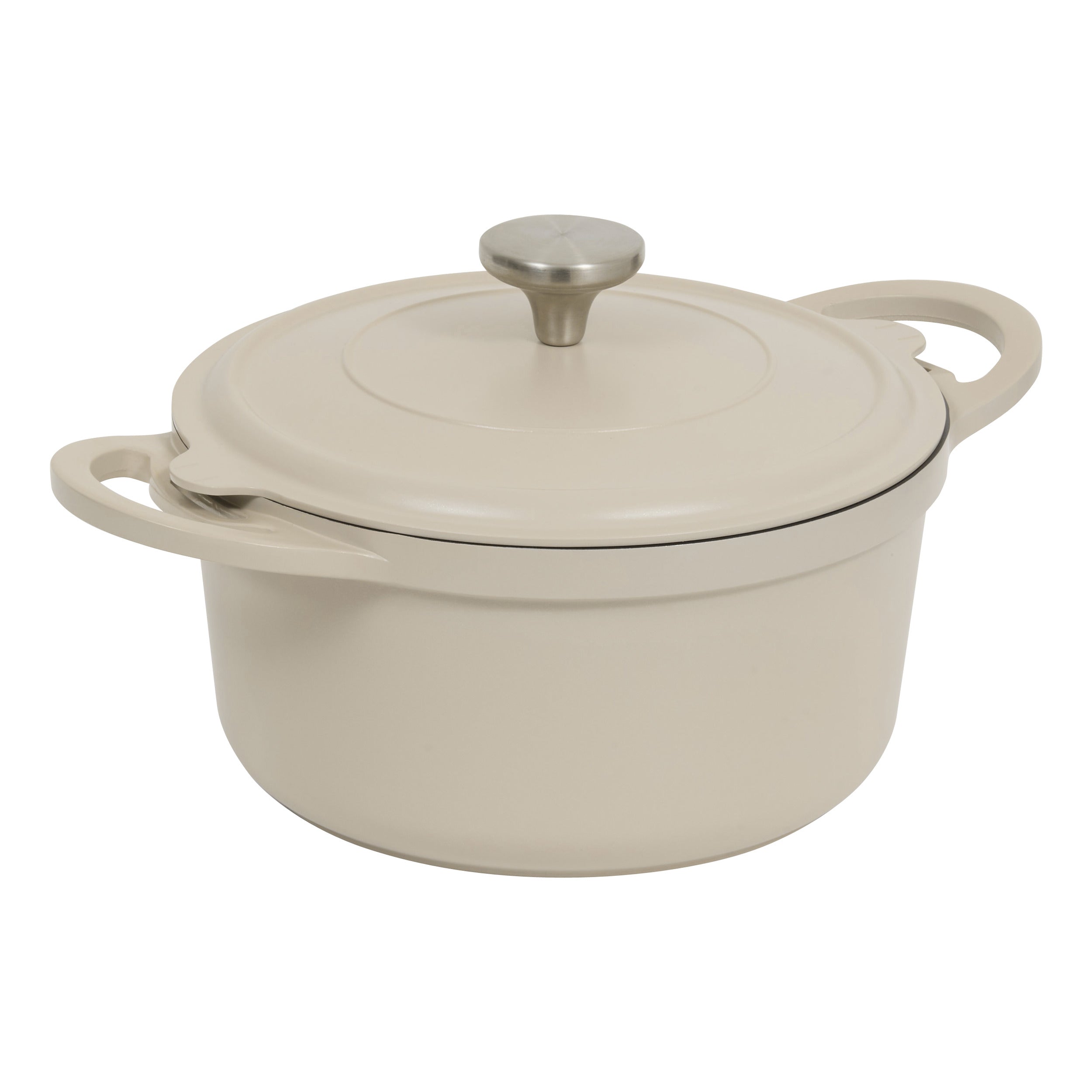 Cast alu pot steamer 24 taupe - Five