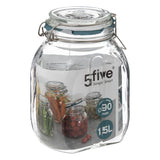 Borcan sticla 1,5 l jarro - Five