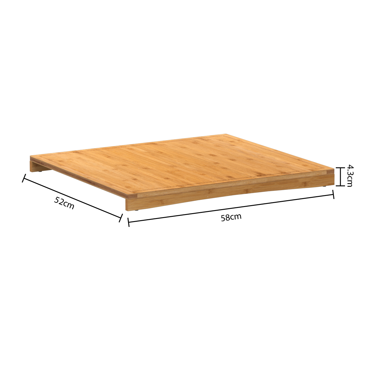 Capac oala bambus 52 x 58 cm - Five