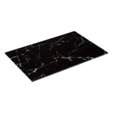 Tocator 30 x 20 cm sticla negru mar - Five