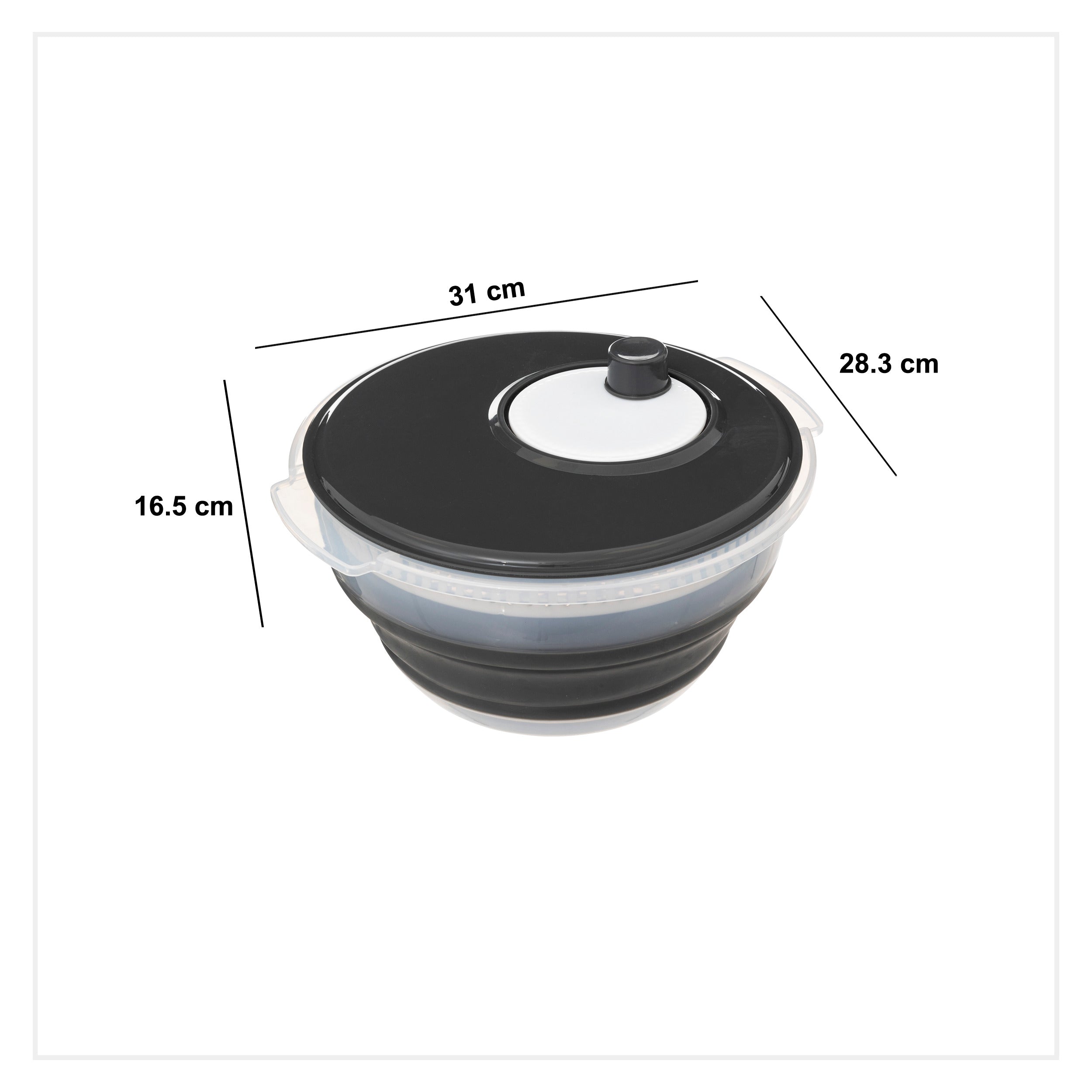 Centrifuga salata retractabila manivela 4,5 l - Five
