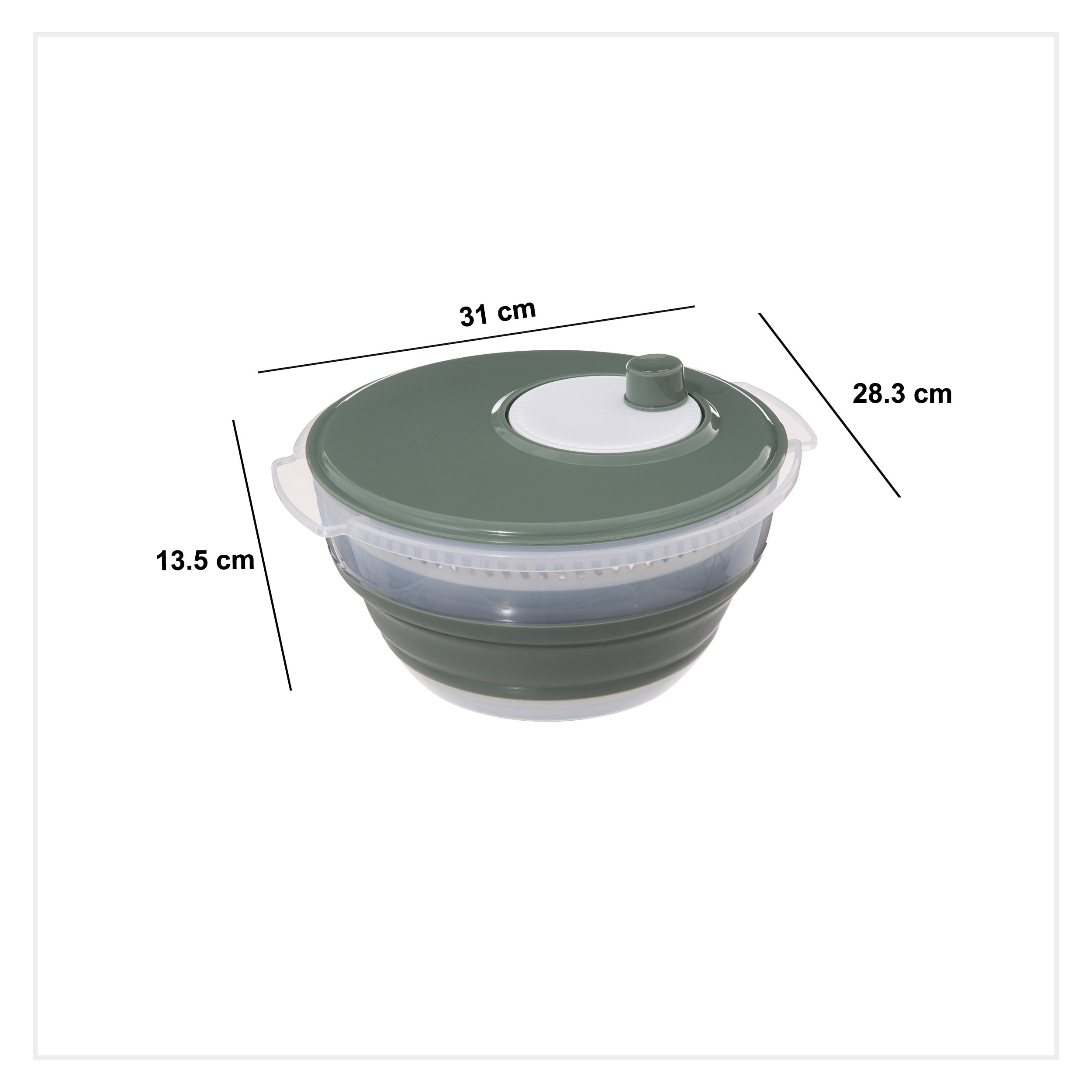 Centrifuga salata retractabila manivela 4,5 l - Five