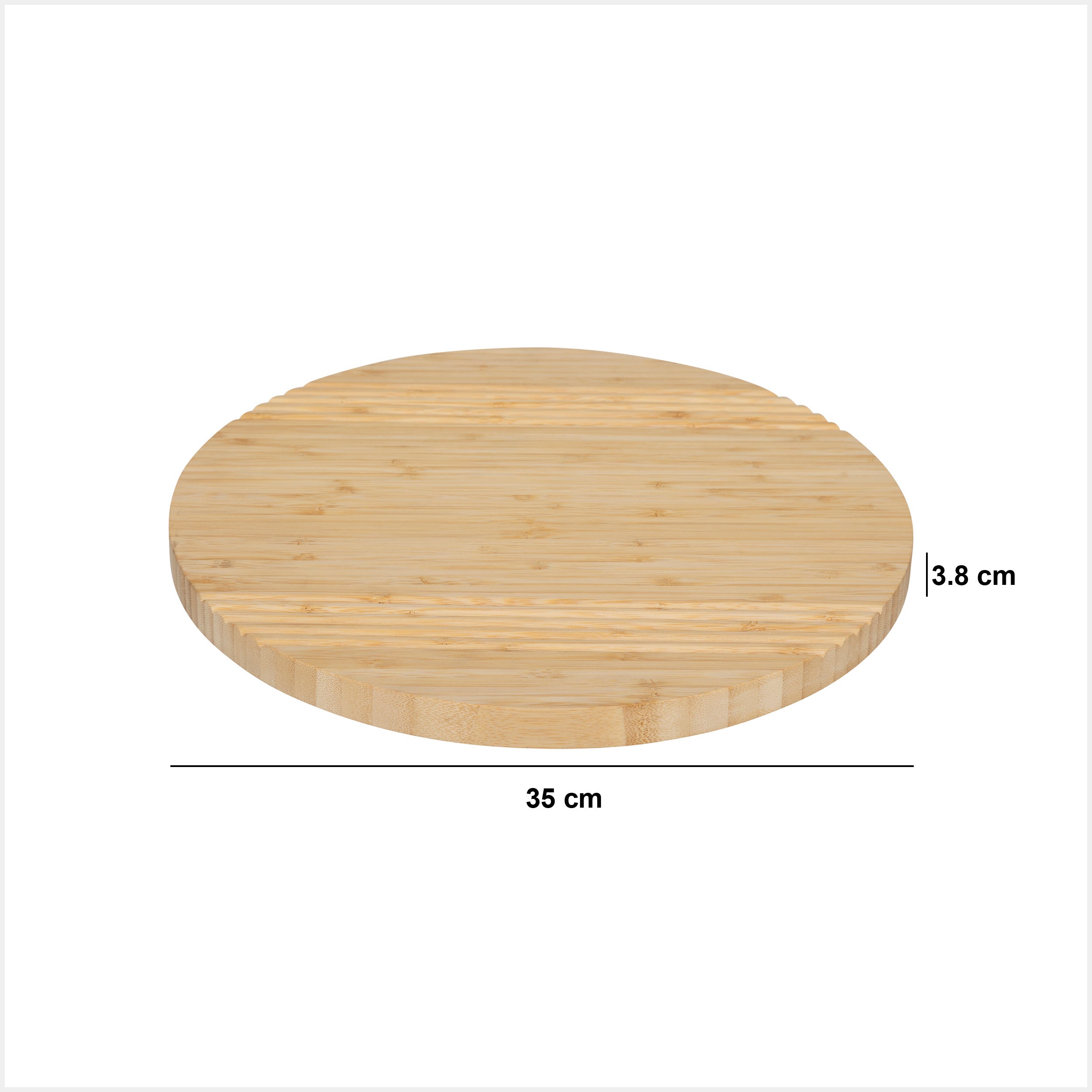 Tava bambus dungata rotativa D35 cm - Five