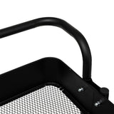 Carucior 3niveluri dreptunghiular negru edition - Five