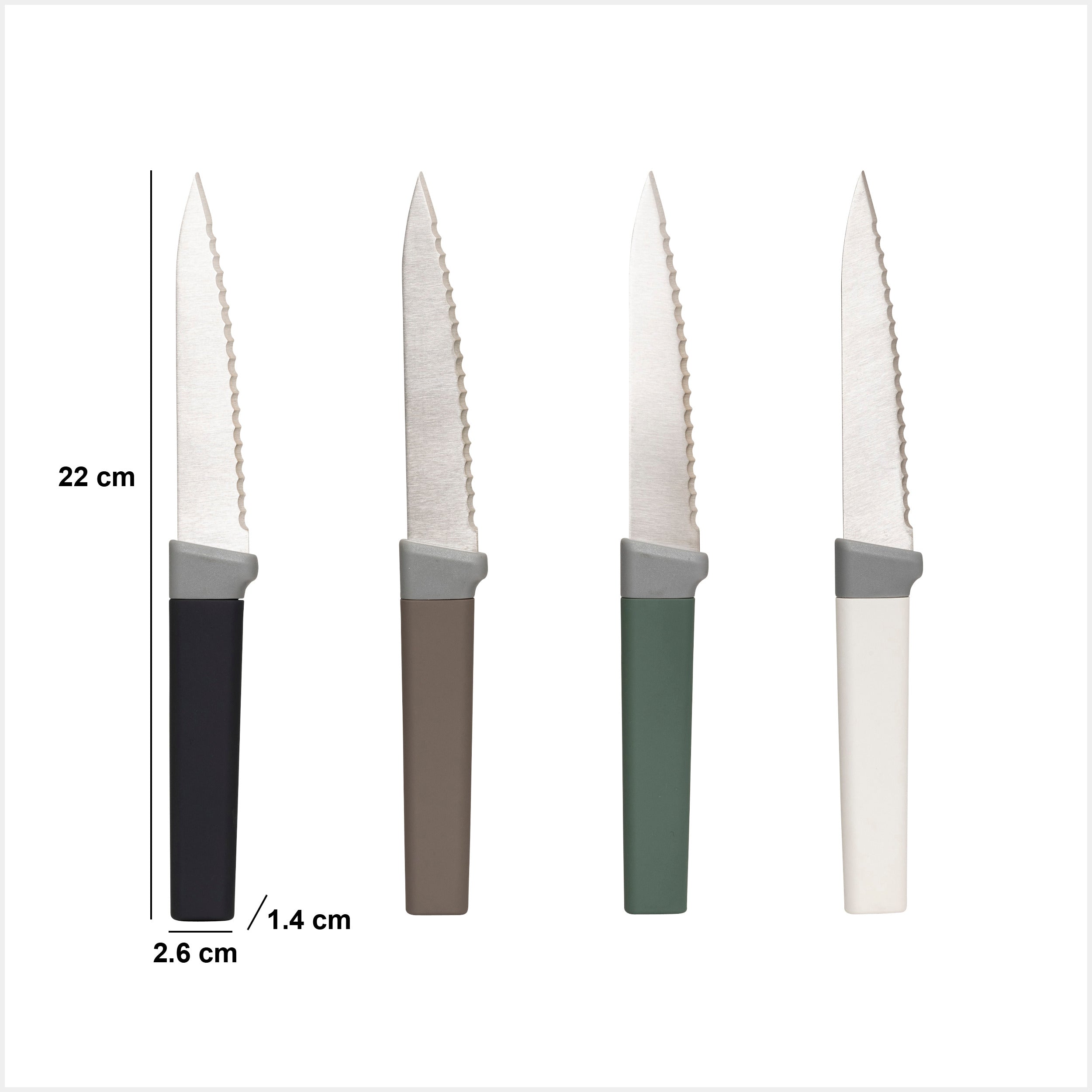 Set 4 cutite friptura - Five