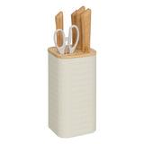 Ustensile bucatarie Sensia, set 4 cutite si foarfece