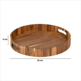 Tava rotunda salcam d.35 cm - Five