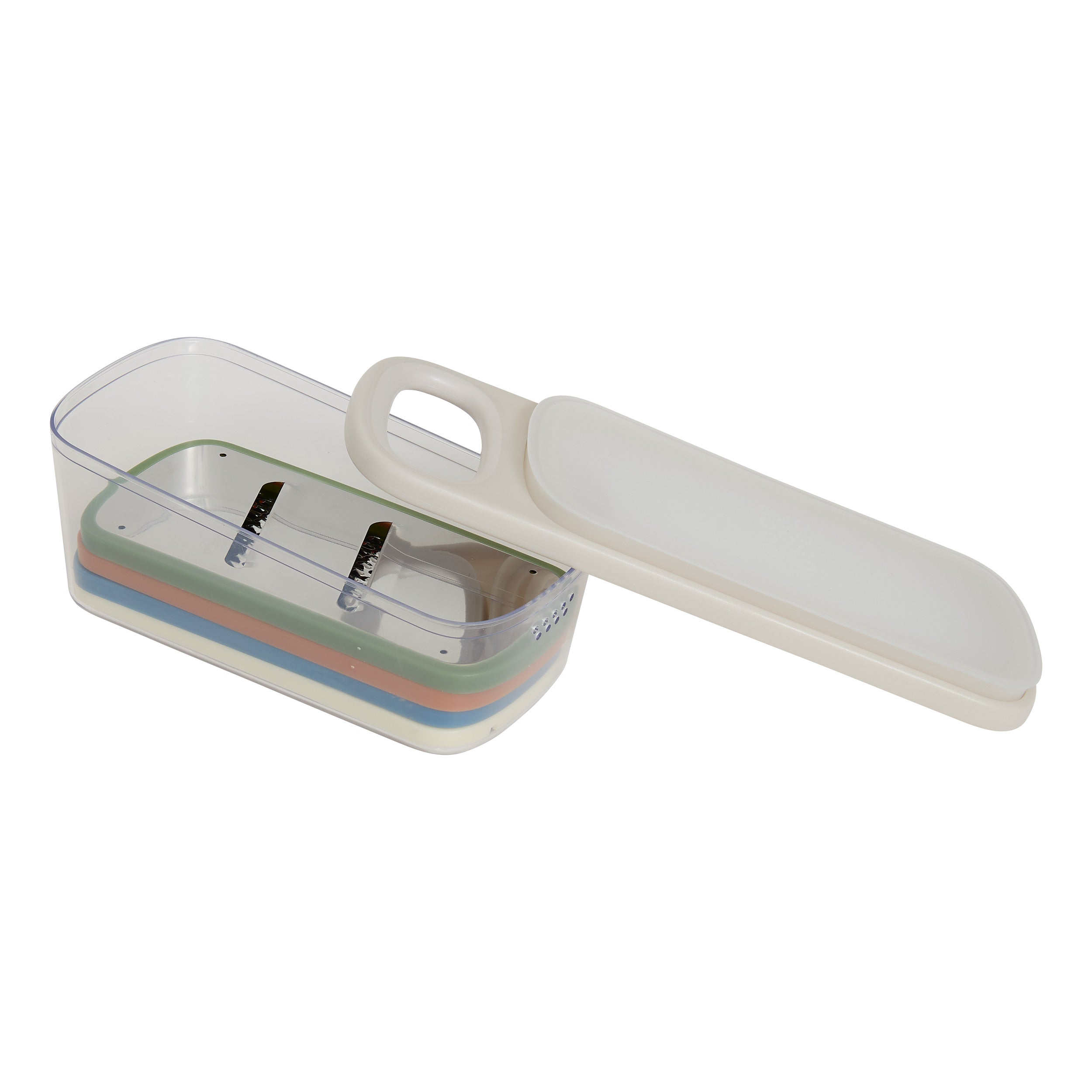 Grater set 4 cu container colors - Five