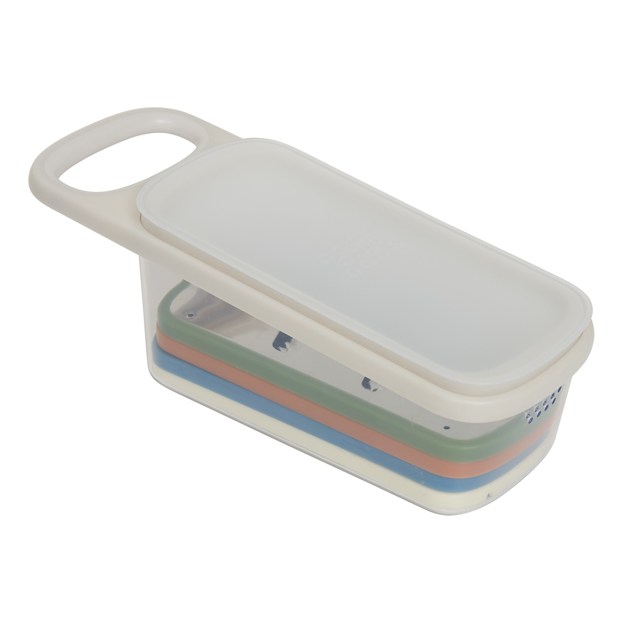 Grater set 4 cu container colors - Five