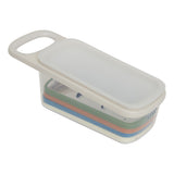Grater set 4 cu container colors - Five