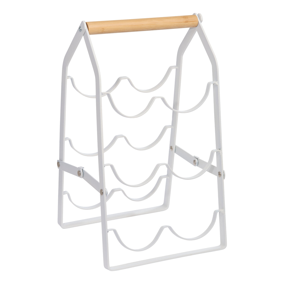 Folding bottles rack set 6 balm - Five