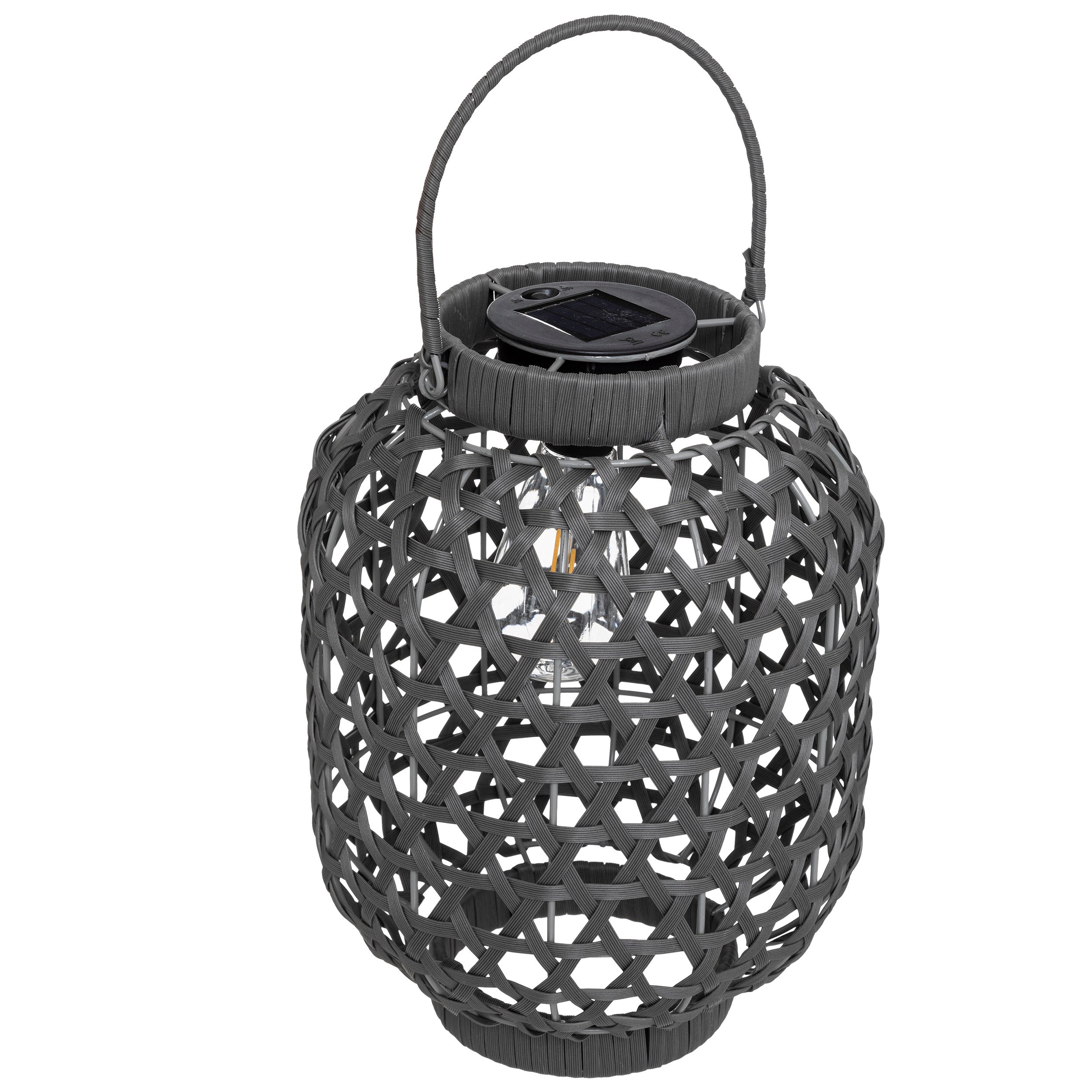 Corp de iluminat, lampa solara stalp tola H32 cm - Atmosphera