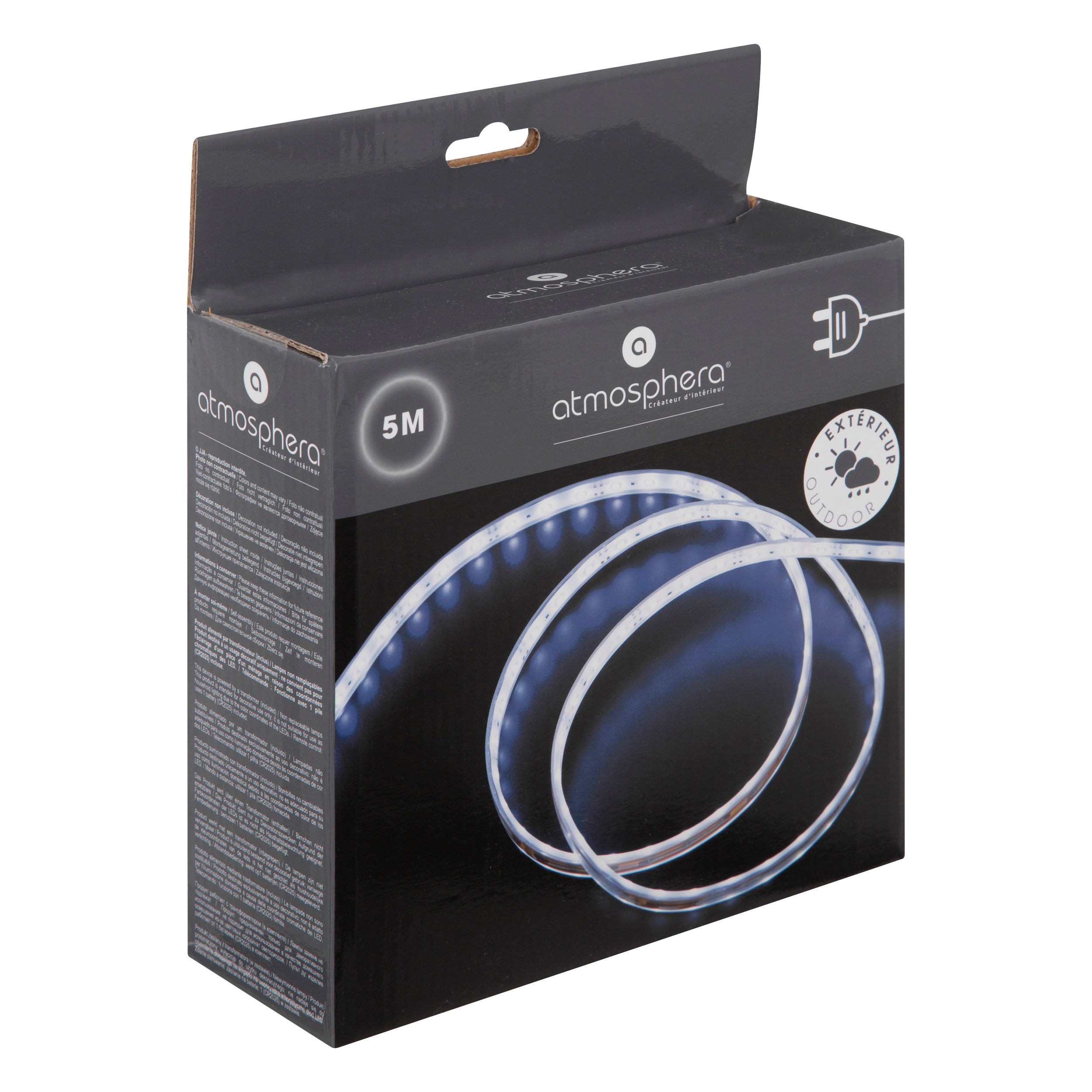 Corp de iluminat, whtcd banda LED cu stecher ext L5m - Atmosphera