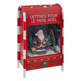 Cutie postala luminoasa 12 LED, alb rece, H 40 cm | Feeric