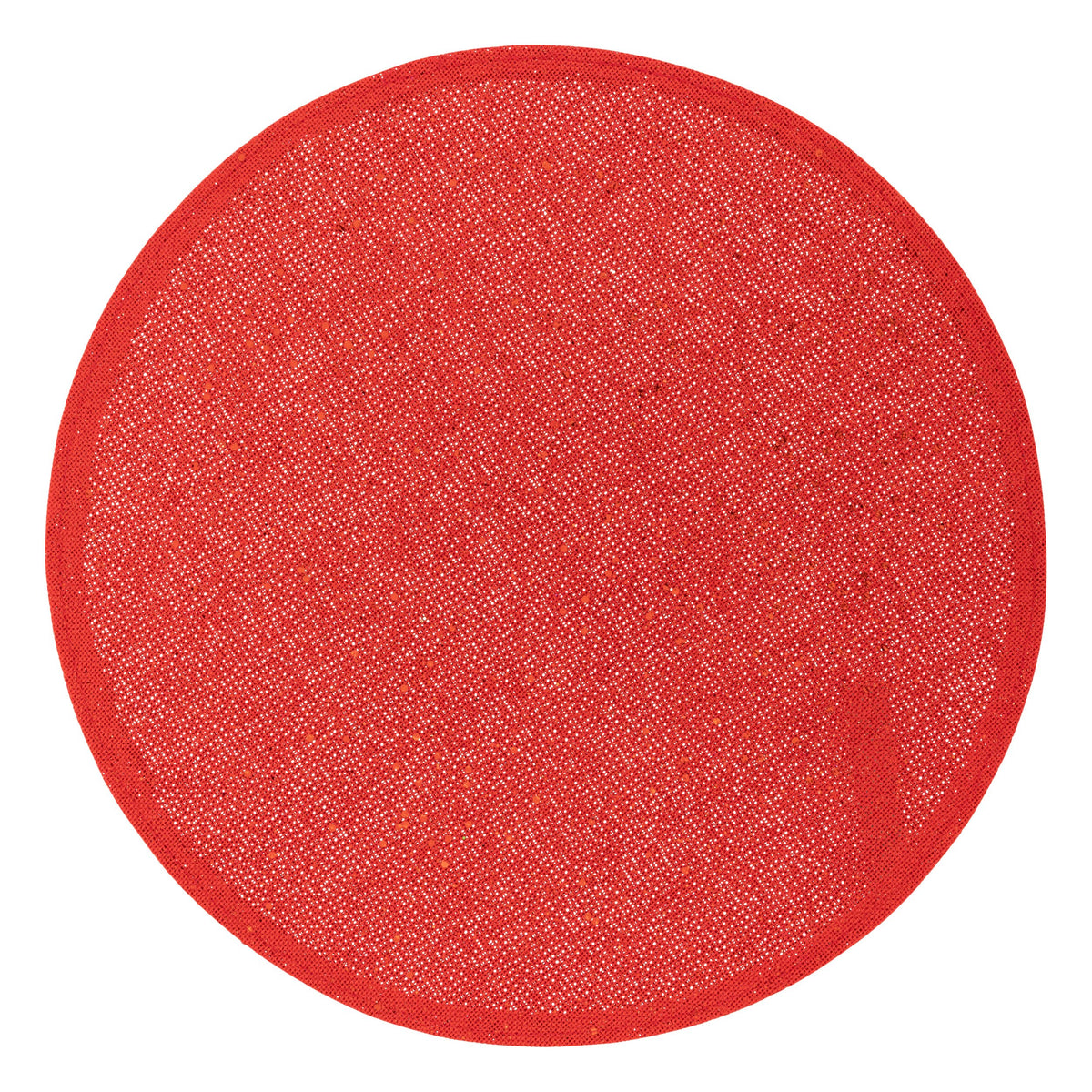 Set suporturi farfurie iuta, rosu, D 38 cm | Atmosphera