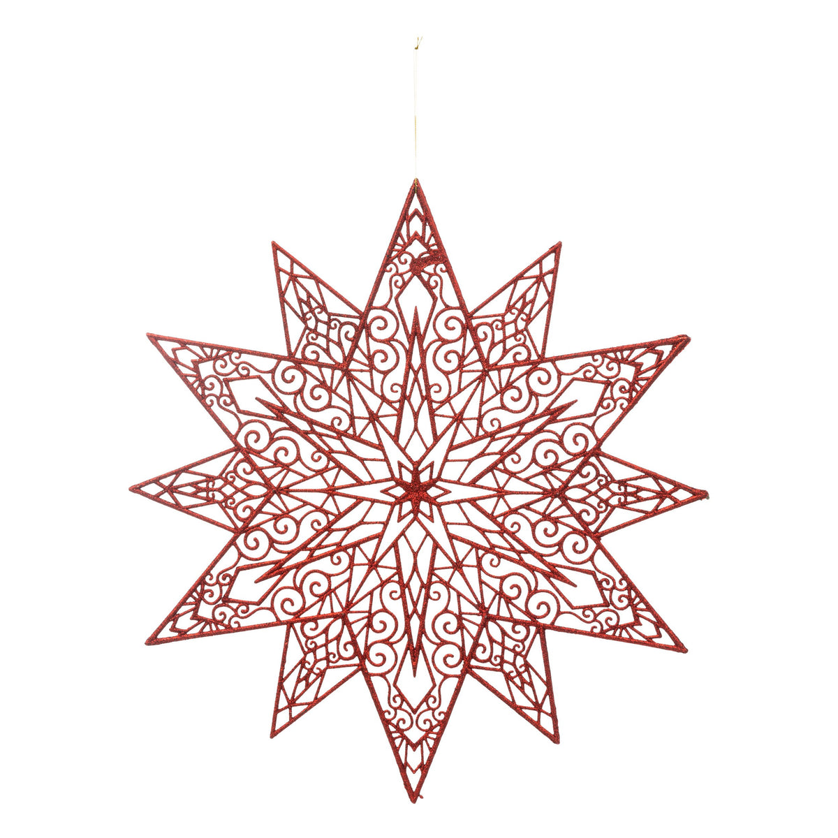 Stea decorativa maxi, rosie, 48 cm | Atmosphera