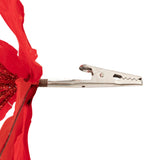 Poinsettia decorativa, rosie, 20 cm | Atmosphera