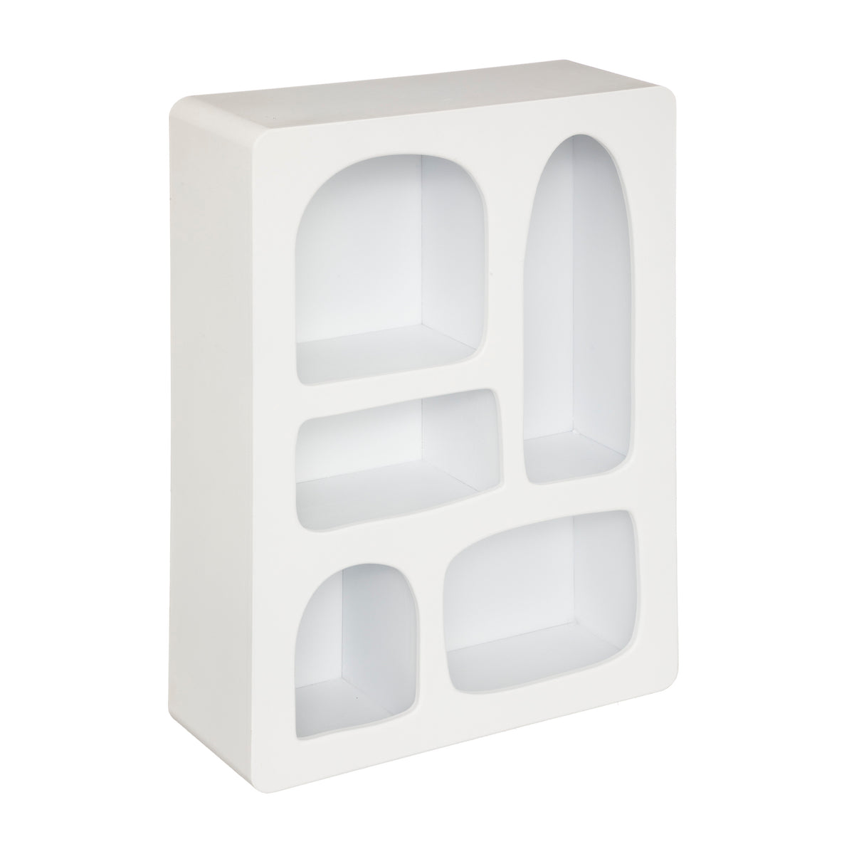 Decoratiune de perete, rar perete MDF rivi 45 x 65 cm - Atmosphera