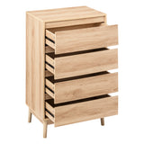 Mobilier depozitare, comoda 4 sertare abana - Five