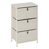 Mobilier depozitare, 3 drawers chest beige tissa - Five