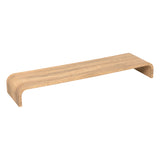 Polita curbata 80 cm stejar fixy - Five