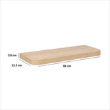 Mobilier depozitare, stejar 60 cm polita rotunjita fixy - Five