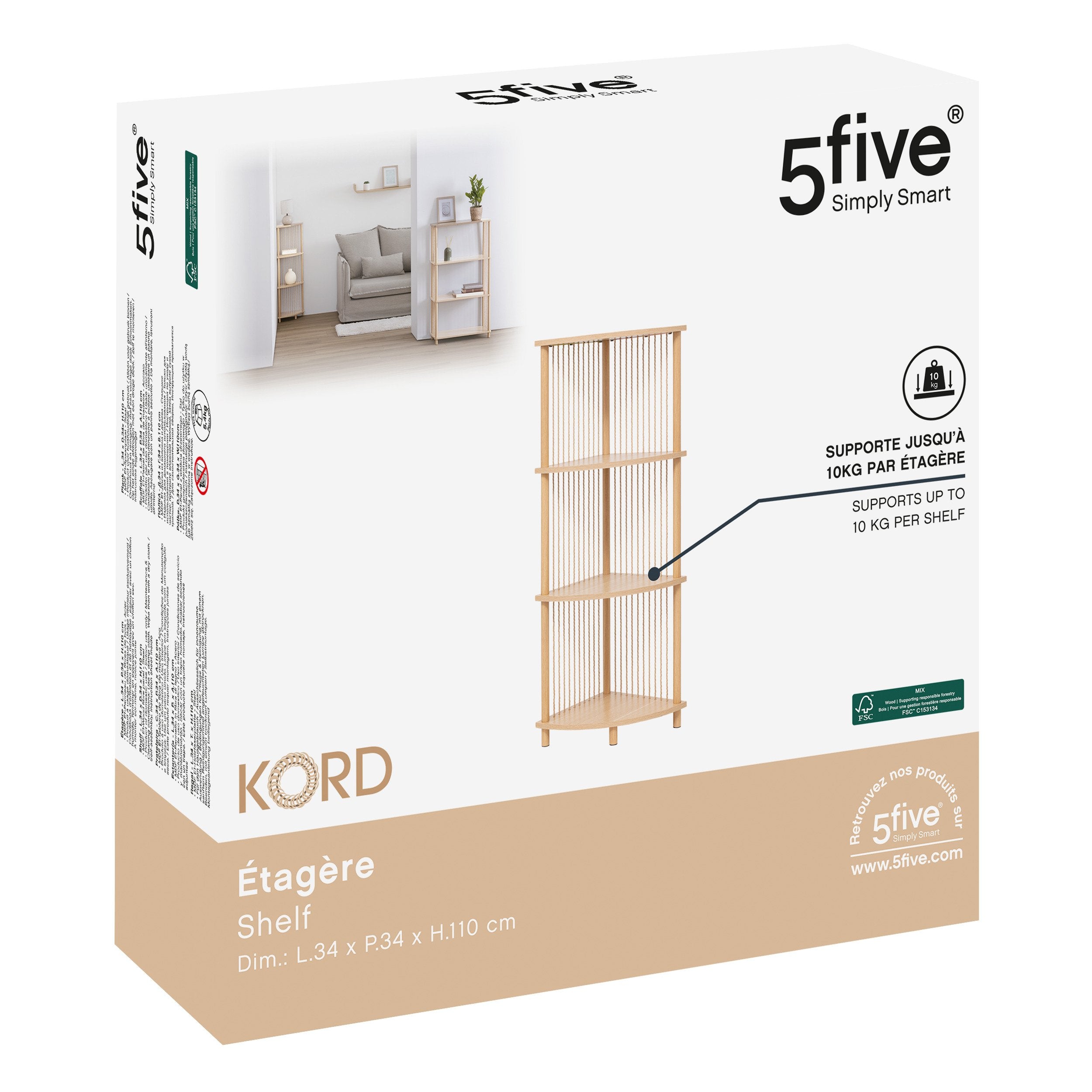 Raft colt Kord 4 niveluri