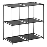Mobilier depozitare, lot etajera cu 4 cutii mix el - Five