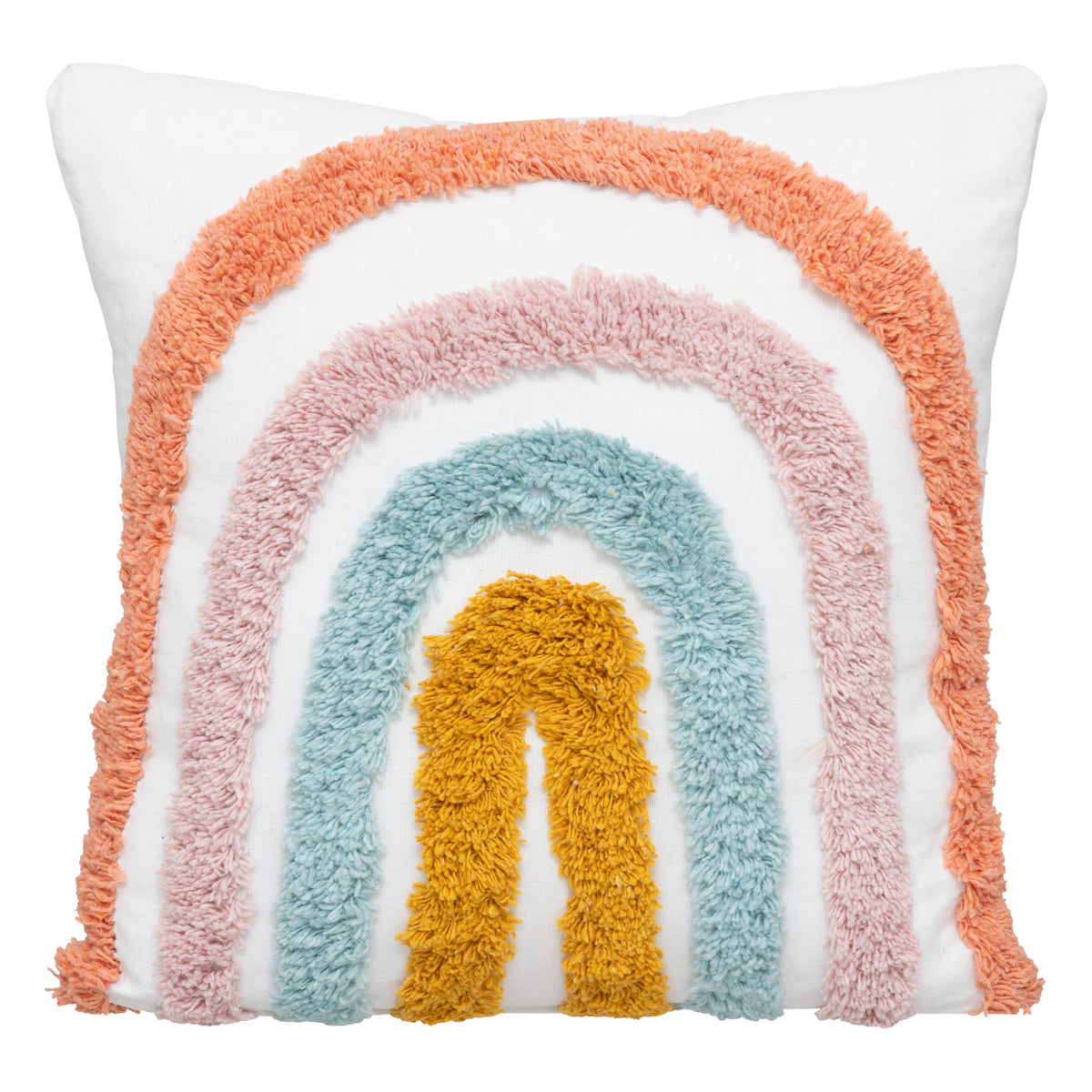 Perna curcubeu tuft 40 x 40 cm - Atmosphera For Kids