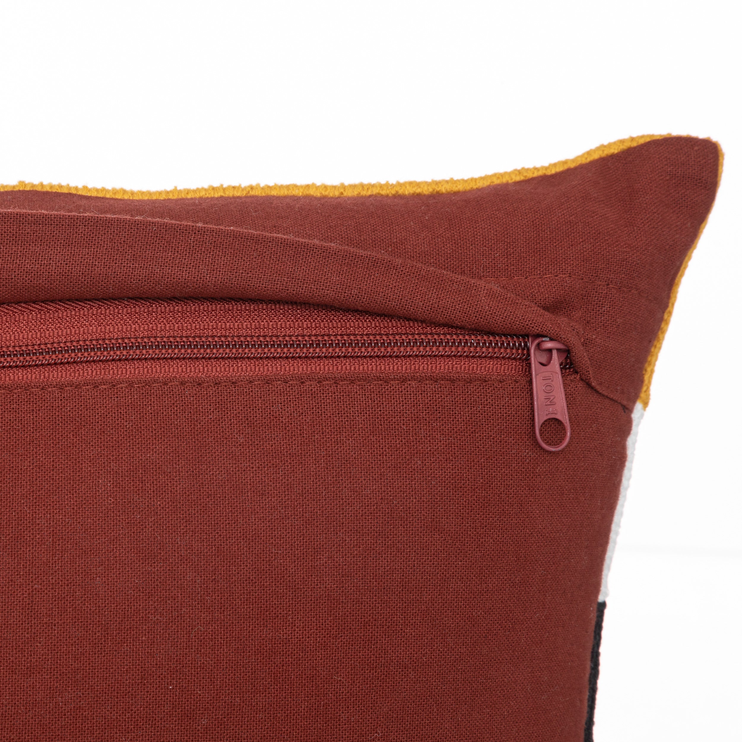 Perna broderie hary multicolor 30 x 50 cm - Atmosphera