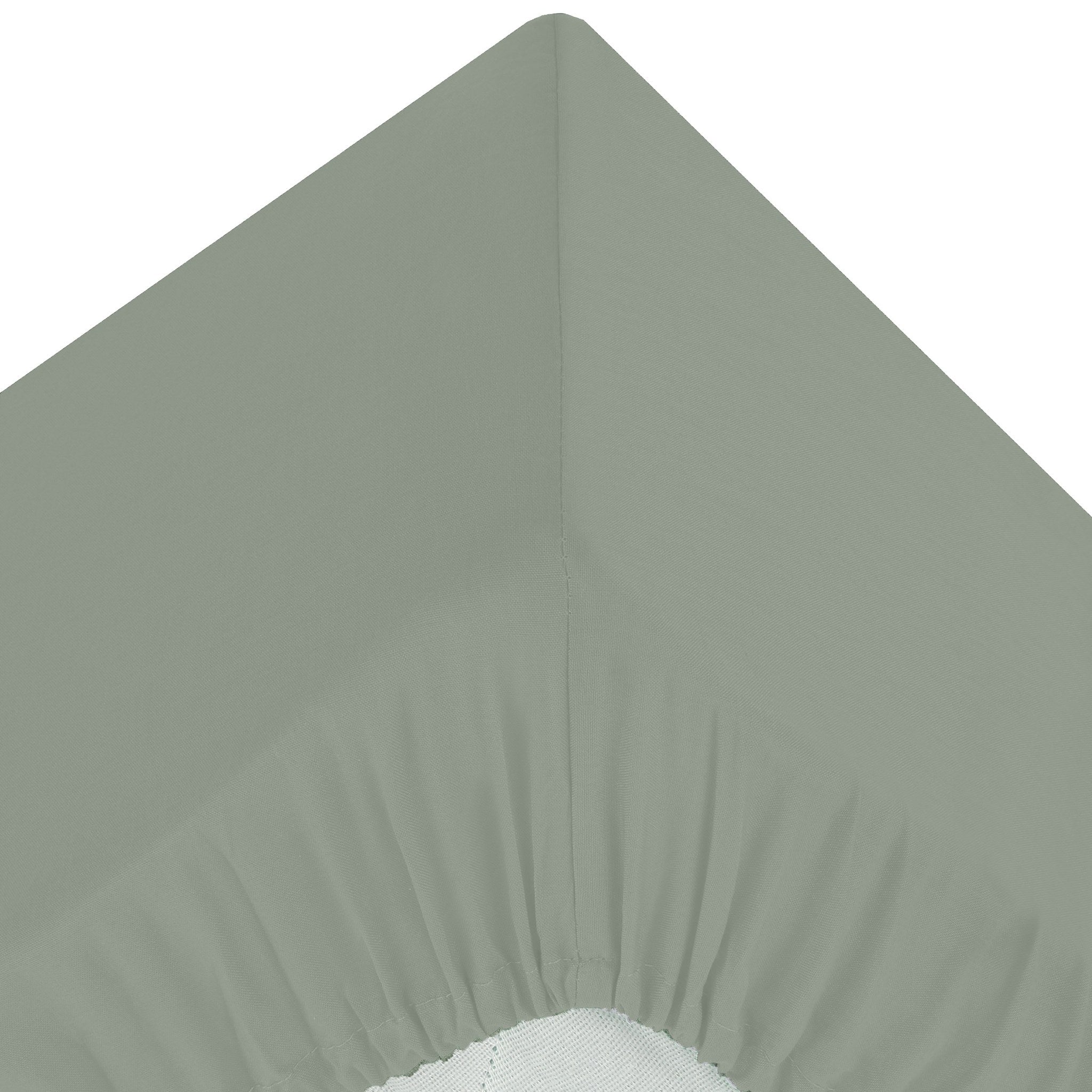 Cearceaf verde cu elastic, 2 persoane, 180 x 200 x 30 cm