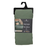 Cearceaf verde cu elastic, 2 persoane, 180 x 200 x 30 cm