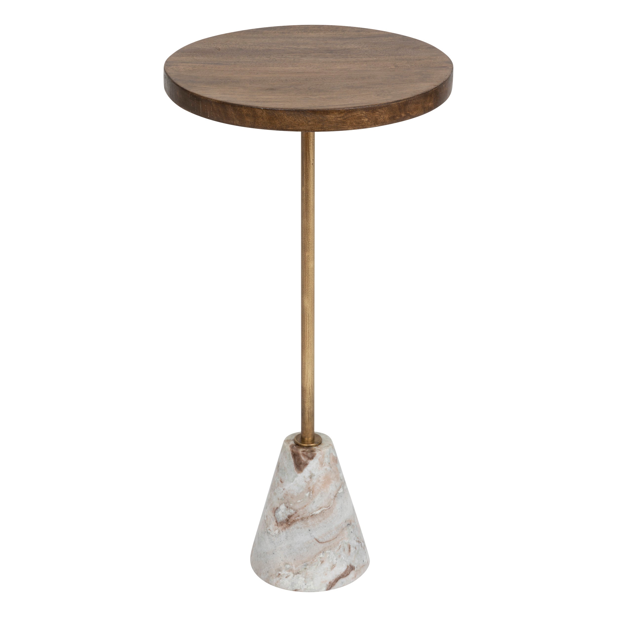 Mobilier interior, masa laterala neith lemn bge marb - Atmosphera