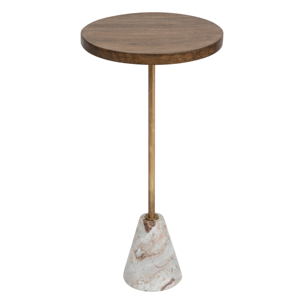 Mobilier interior, masa laterala neith lemn bge marb - Atmosphera