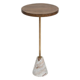 Mobilier interior, masa laterala neith lemn bge marb - Atmosphera