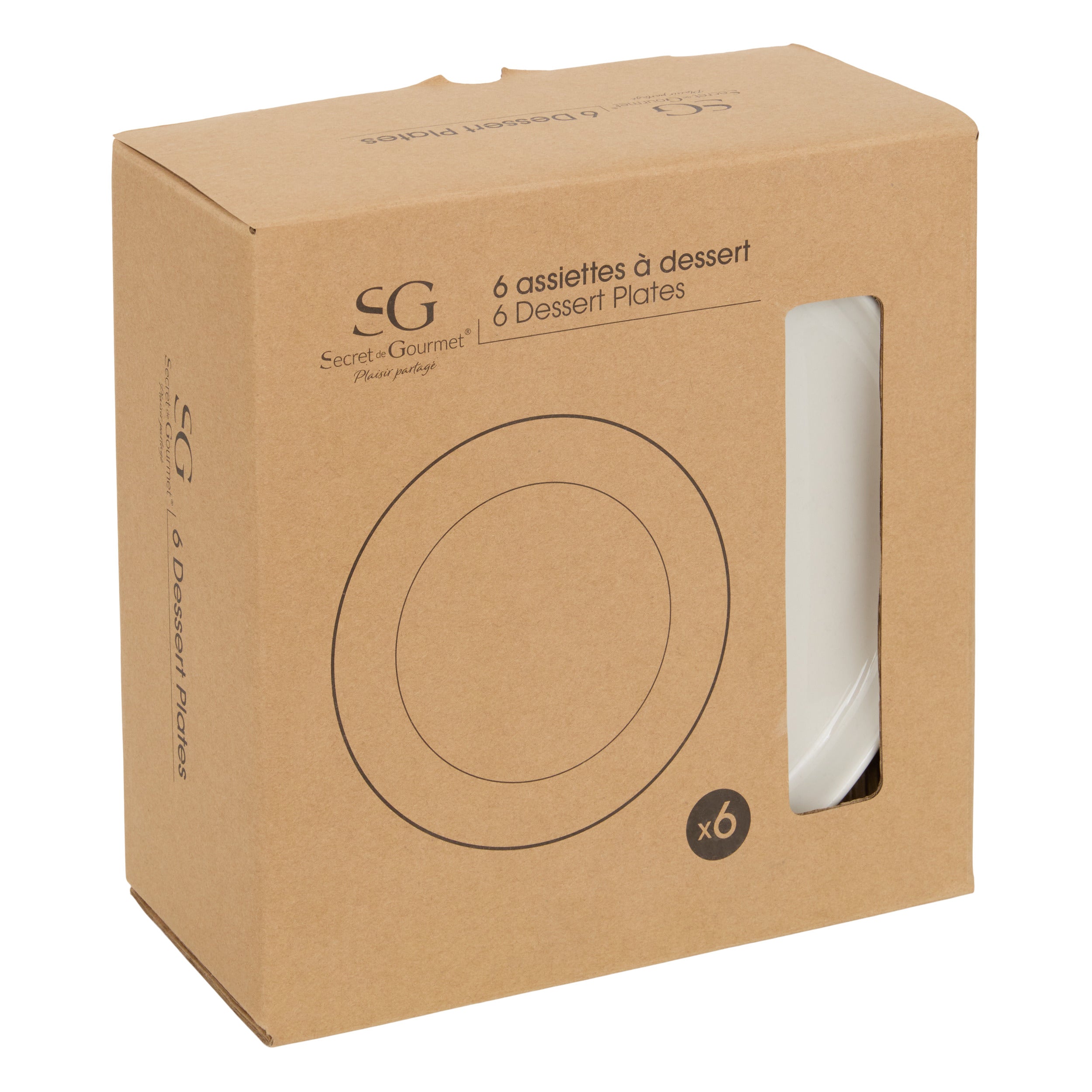 Set farfurii desert nora D21 cm - Secret de Gourmet