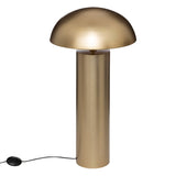 Lampadar cilindric in forma de ciuperca 100 cm inaltime metal auriu Atmosphera