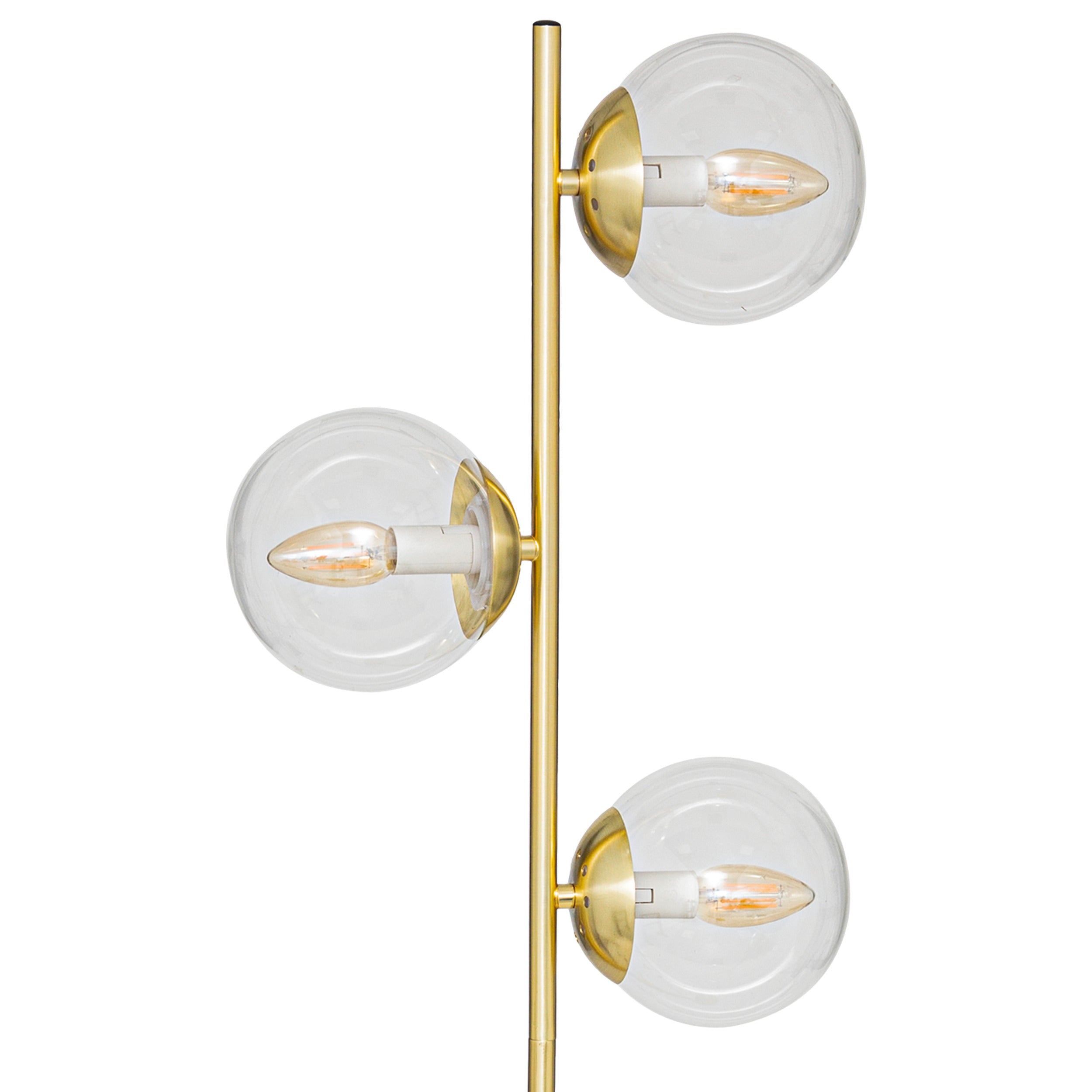 Corp de iluminat, lampa de podea str gls auriu col H162 cm - Atmosphera