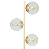 Corp de iluminat, lampa de podea str gls auriu col H162 cm - Atmosphera