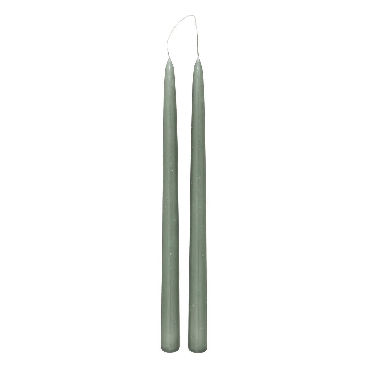 Lumanare betisor "Hugo", 2 bucati - Verde celadon, 70 g - Atmosphera